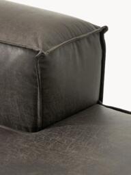 Leather Chaise Module Lennon - thumbnail 7