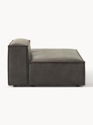 Leather Chaise Module Lennon - thumbnail 4