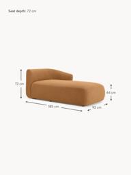 Bouclé Corner Chaise Module Sofia - thumbnail 9