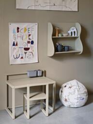 Wooden Wall-Mounted Shelf Slope - thumbnail 4