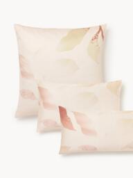 Cotton Sateen Pillowcase Marino with Floral Print