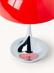 Small Portable LED Table Lamp Panthella 160, Design Verner Panton - thumbnail 6