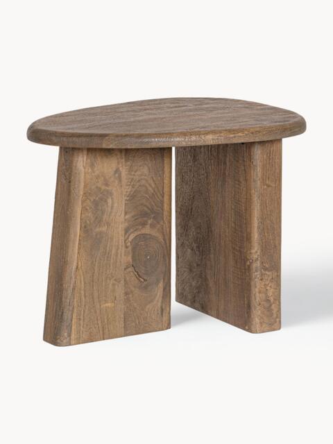 Oval Mango Wood Coffee Table Zacatecas - image 1