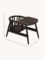 Kids Handmade Oak Wood Chair Smilla - thumbnail 6