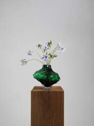Mouth-Blown Glass Vase Canyon, H 23 cm - thumbnail 3