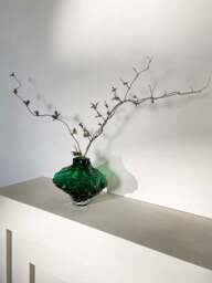 Mouth-Blown Glass Vase Canyon, H 23 cm - thumbnail 7