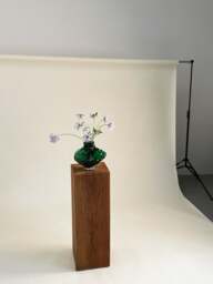 Mouth-Blown Glass Vase Canyon, H 23 cm - thumbnail 5