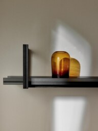 Oak Shelf Alex with Glass Shelves - thumbnail 8