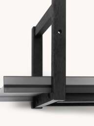 Oak Shelf Alex with Glass Shelves - thumbnail 4
