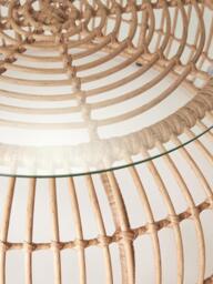 Round Coffee Table Costa with Glass Top - thumbnail 4