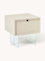 Bedside Table Kuno with Glass Legs - thumbnail 5