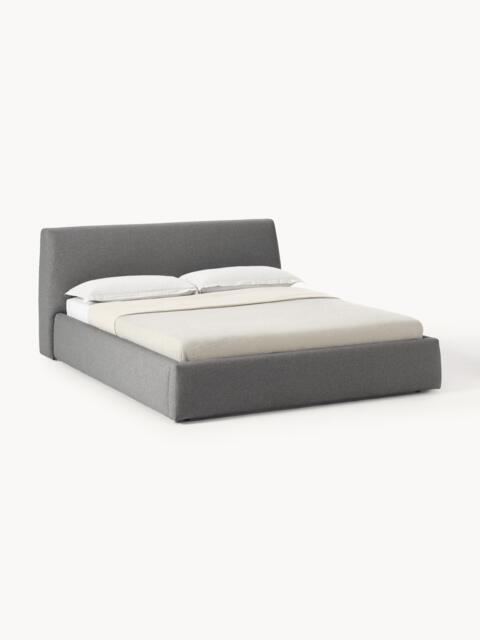 Upholstered Bed Cloud with Storage Space