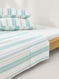Cotton Percale Bed Sheet Hildy - thumbnail 1