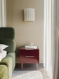 High-Gloss Bedside Table Lennie - thumbnail 2