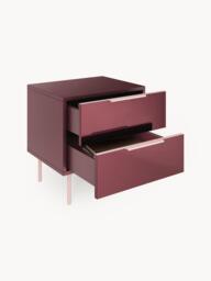 High-Gloss Bedside Table Lennie - thumbnail 6