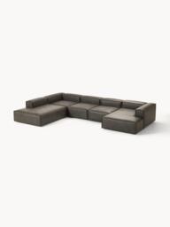 XL Leather Modular Sofa Lennon
