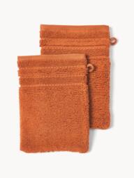 Wash Gloves Luxe with Striped Border, Set of 2 - thumbnail 2