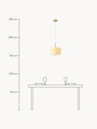 Opal Glass Pendant Light Baya - thumbnail 8