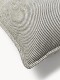 Large Corduroy Sofa Cushion Lennon, 60 x 60 cm - thumbnail 3
