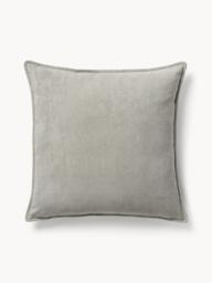 Large Corduroy Sofa Cushion Lennon, 60 x 60 cm