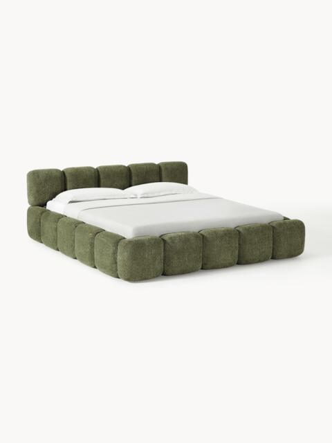 Upholstered Teddy Bouclé Bed Tayla - image 1