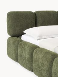 Upholstered Teddy Bouclé Bed Tayla - thumbnail 6