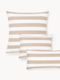 Striped Cotton Reversible Pillowcase Lorena