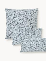 Washed Cotton Pillowcase Nolana with A Small Floral Pattern