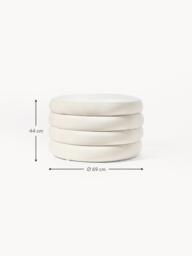 XL Velvet Stool Alto with Storage Space - thumbnail 4