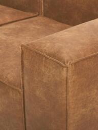 XL Modular Leather Chaise Lennon - thumbnail 7