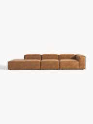 XL Modular Leather Chaise Lennon - thumbnail 1