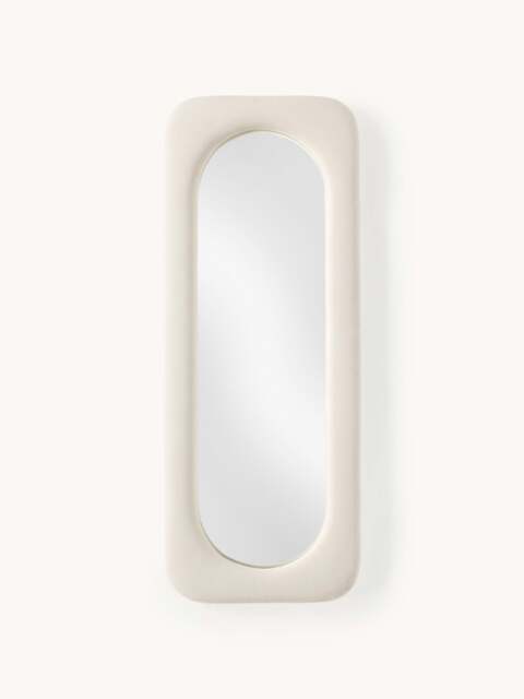 Full-Length Wall Mirror Zola with Velvet Frame - image 1
