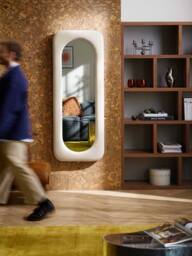 Full-Length Wall Mirror Zola with Velvet Frame - thumbnail 6
