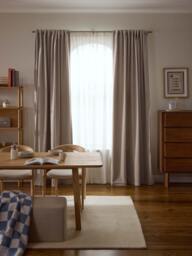 Velvet Dim-Out Multi-Band Curtains Rush, Set of 2, W 135 cm - thumbnail 6