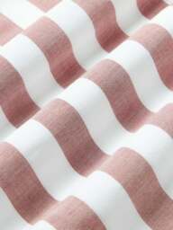 Striped Cotton Pillowcase Diogo - thumbnail 5