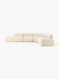 Modular Bouclé Corner Sofa Sofia (4-seater) - thumbnail 1