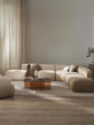 Modular Bouclé Corner Sofa Sofia (4-seater) - thumbnail 2