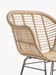 Polyrattan Dining Chairs Costa with Armrests, Set of 2 - thumbnail 5
