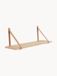 Wall-Mounted Shelf Forno with Leather Straps - thumbnail 1