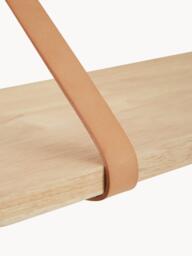 Wall-Mounted Shelf Forno with Leather Straps - thumbnail 4
