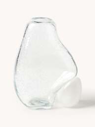 Glass Vase Nicky with Air Bubbles, H 30 cm - thumbnail 1