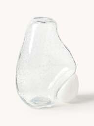 Glass Vase Nicky with Air Bubbles, H 30 cm - thumbnail 2