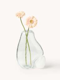 Glass Vase Nicky with Air Bubbles, H 30 cm - thumbnail 6