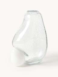 Glass Vase Nicky with Air Bubbles, H 30 cm - thumbnail 3