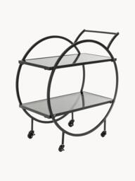 Serving Trolley Loft with Glass Shelves