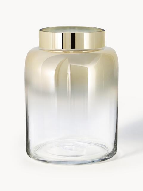 Mouth-Blown Glass Vase Uma, H 20 cm - image 1
