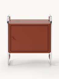 Metal Bedside Table Robyn, left- or right-hinged options - thumbnail 2