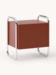 Metal Bedside Table Robyn, left- or right-hinged options - thumbnail 5