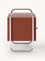 Metal Bedside Table Robyn, left- or right-hinged options - thumbnail 4