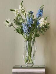 Glass Vase Carliz with Dripping Effect, H 27 cm - thumbnail 6